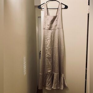 Elegant Cream Sleeveless Dress by Mumu